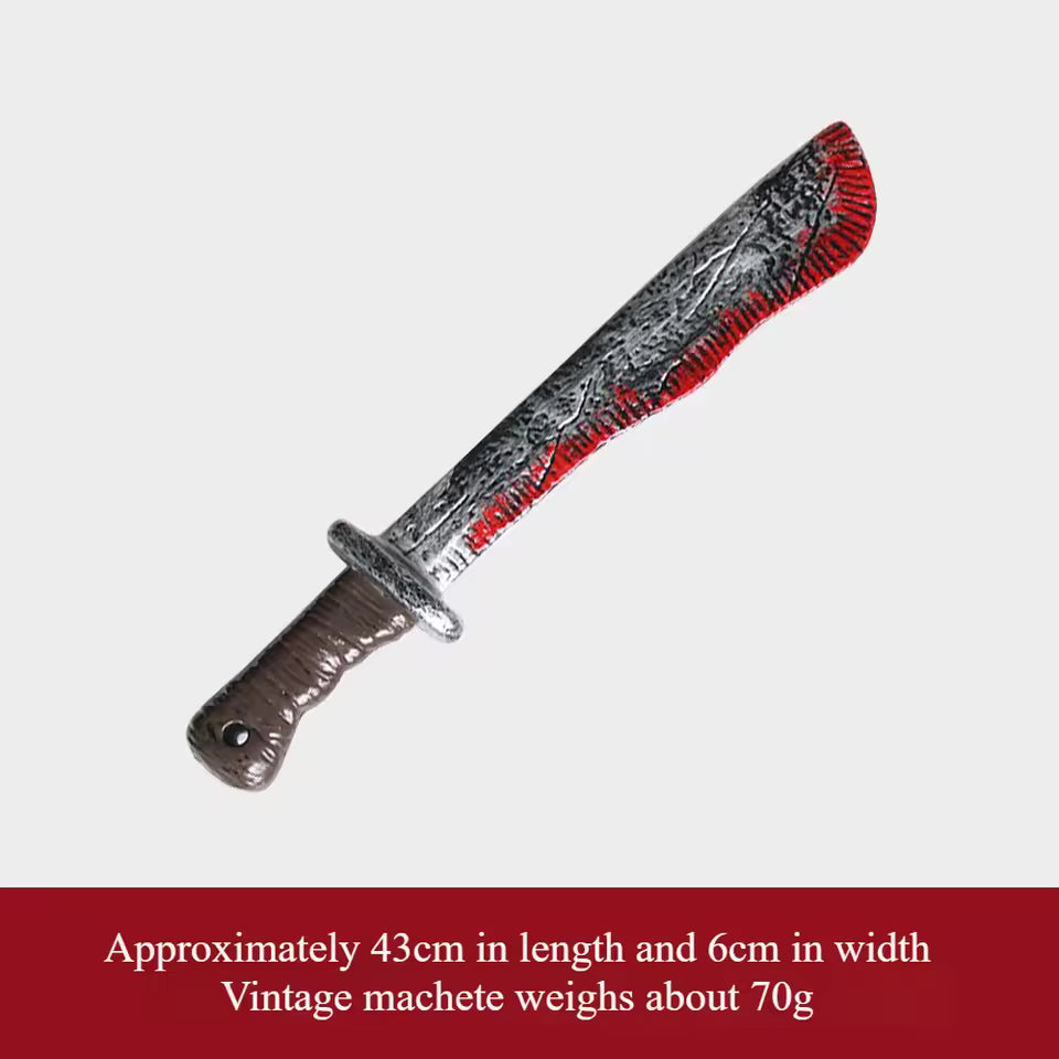 Halloween Fake Bloody Machete