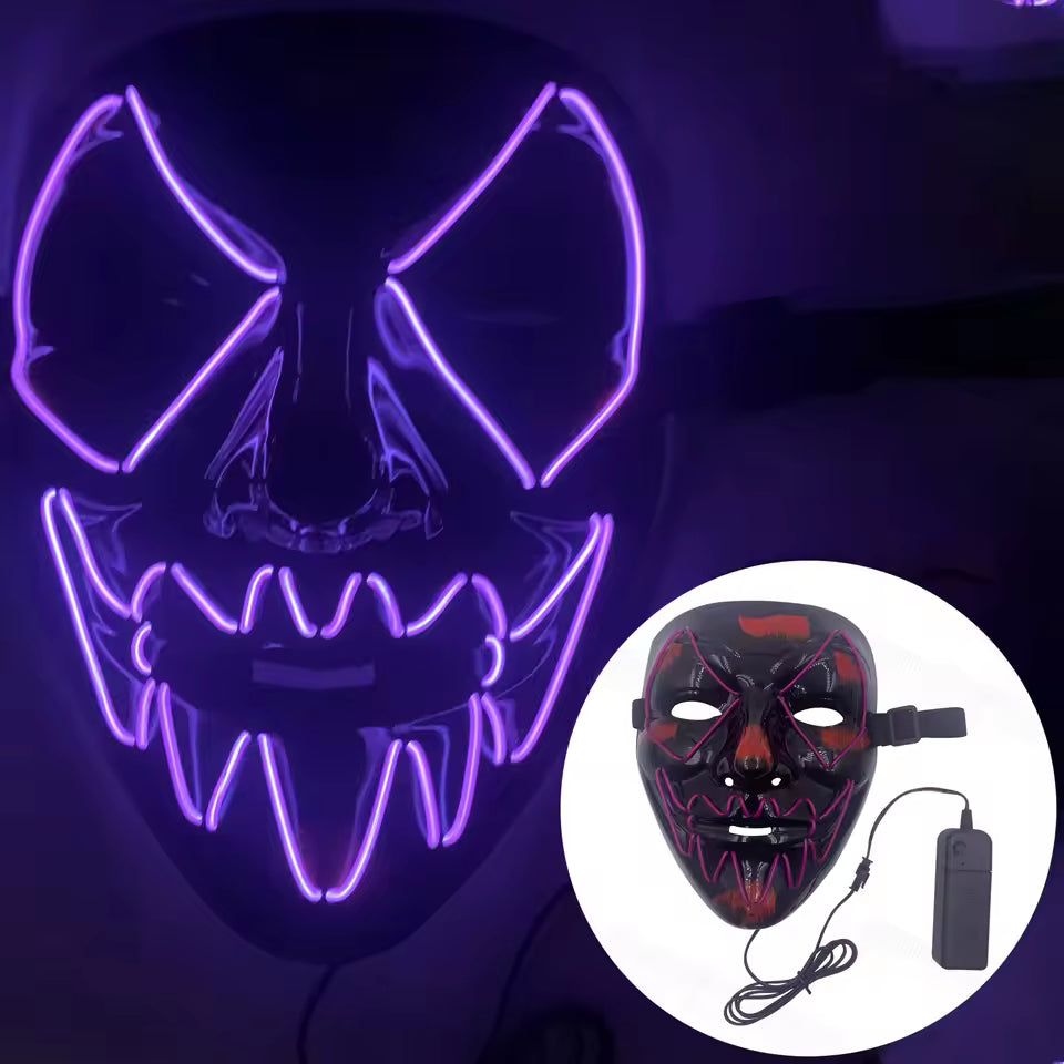 Glow In The Dark Halloween Mask