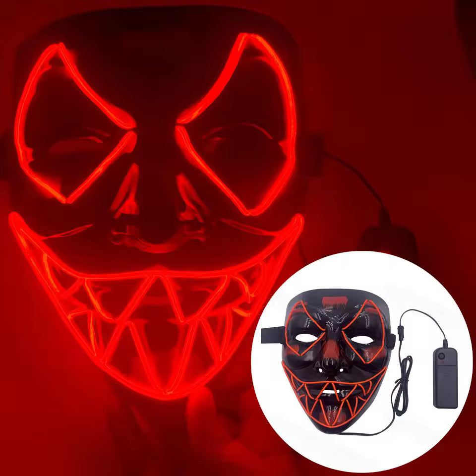 Glow In The Dark Halloween Mask
