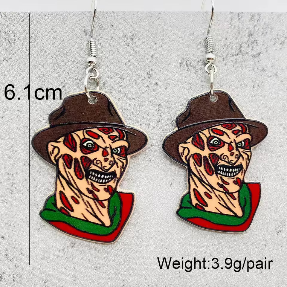 Scream & Sparkle Horror Earrings