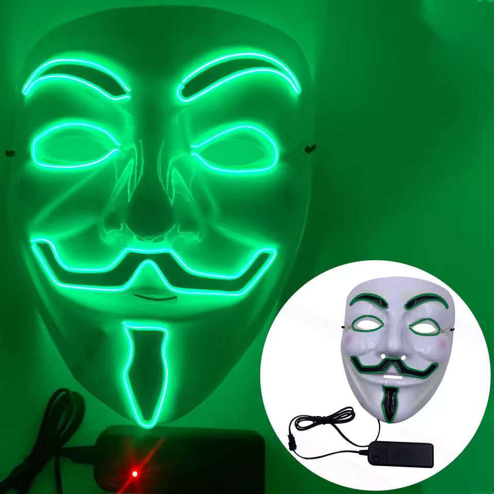 Anonymous LED Mask