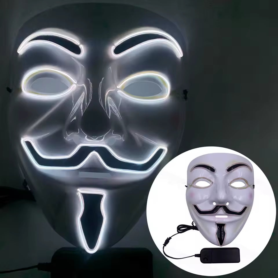 Anonymous LED Mask