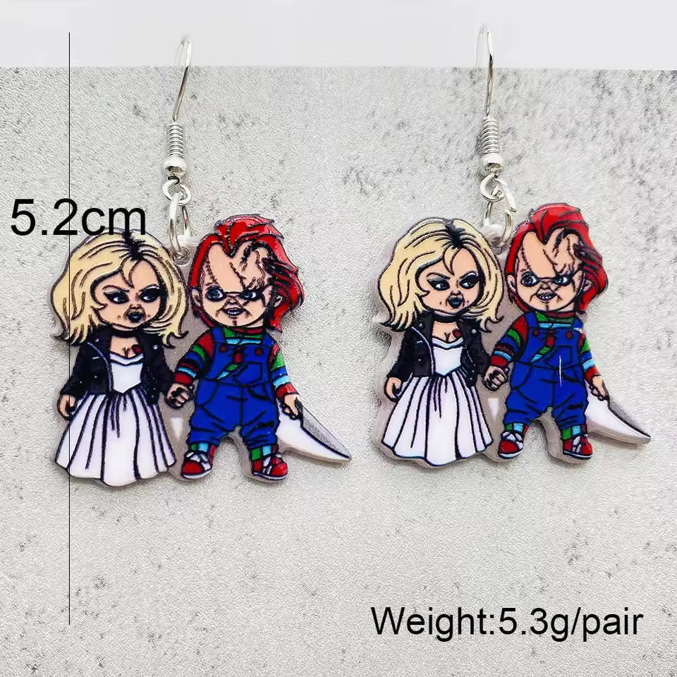 Scream & Sparkle Horror Earrings