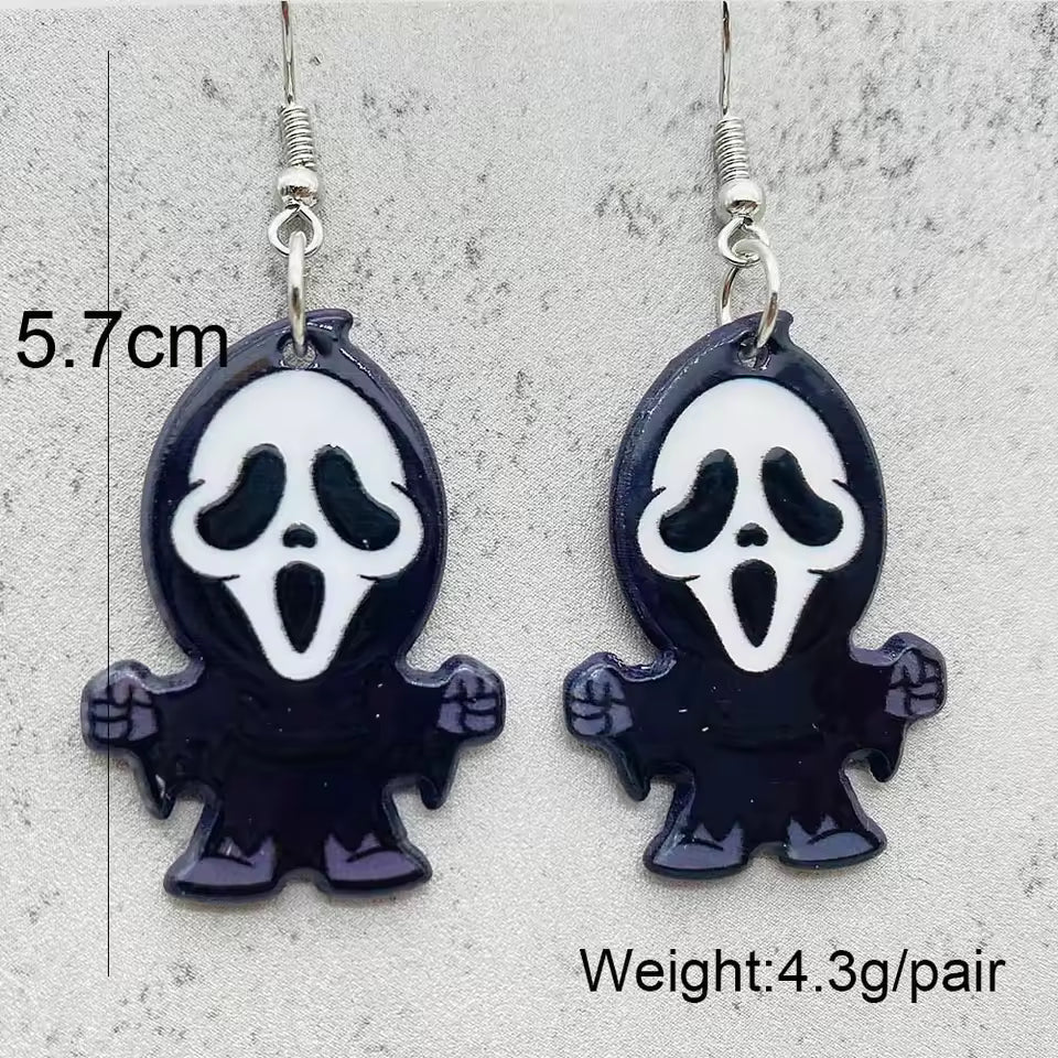 Scream & Sparkle Horror Earrings