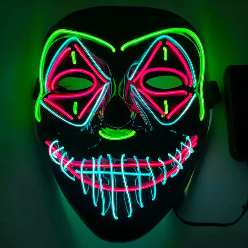 Glow In The Dark Halloween Mask